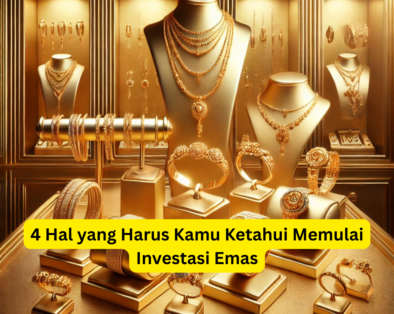 4 Hal yang Harus Kamu Ketahui Memulai Investasi Emas